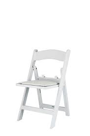 Kid's White Padded Chairs