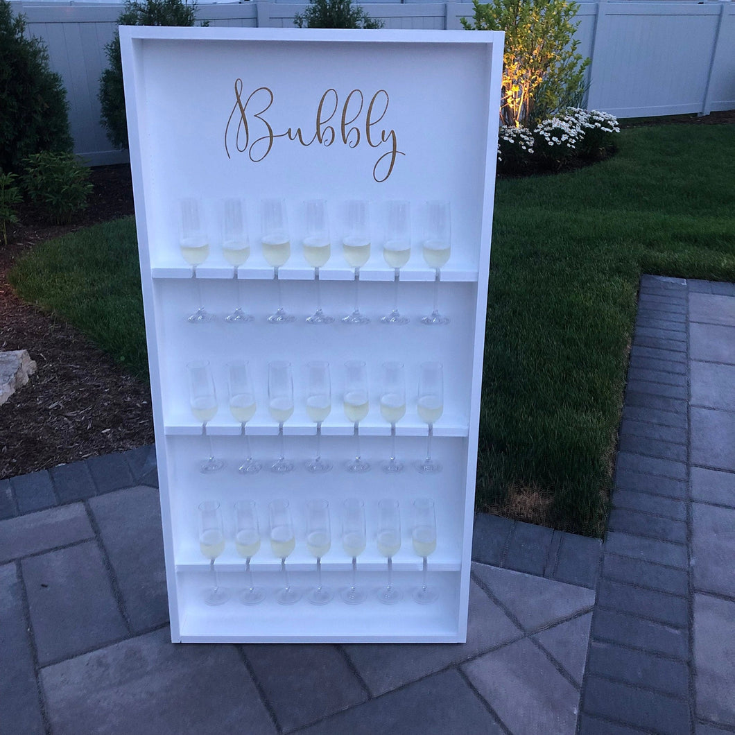 Champagne Wall