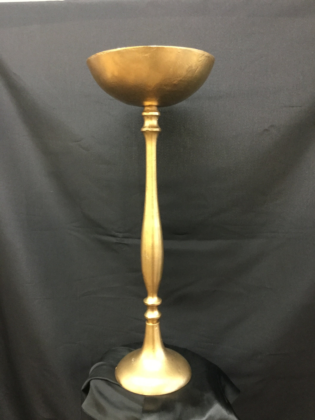 Gold Long Stemmed Bowl Vase 31