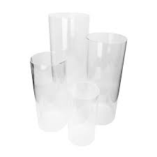Clear Acrylic Plinth 36