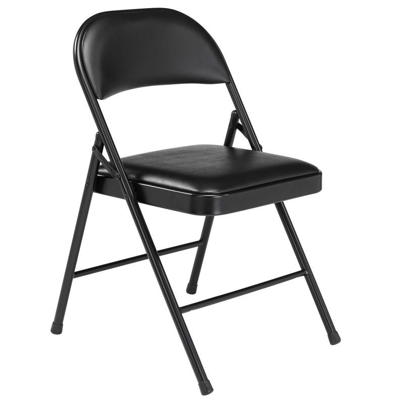 Black Padded Economy Chair