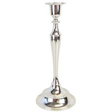 Silver Single Candle Holder