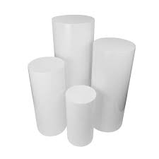 White Acrylic Plinth 28